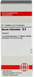 DHU Aurum Chloratum D 6 Tabletten (80 Stk.)
