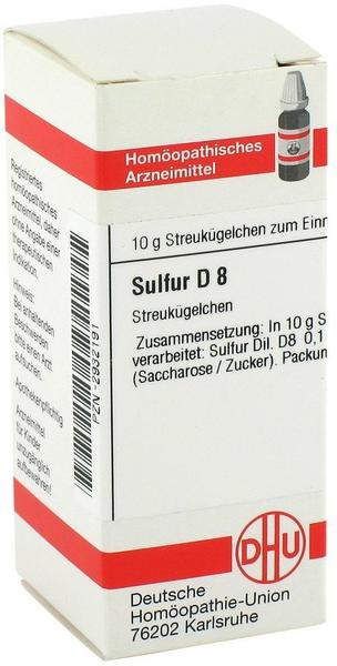 DHU Sulfur D 8 Globuli (10 g)