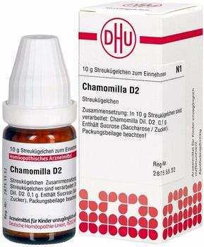 DHU Chamomilla D 2 Globuli (10 g)