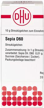 DHU Sepia D 60 Globuli (10 g)