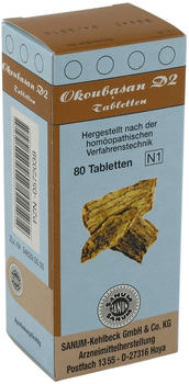 Sanum-Kehlbeck Okoubasan D 2 Tabletten (80 Stk.)