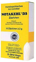 PZN-DE 03207167, SANUM-KEHLBECK Notakehl D3 Z&auml;pfchen 10X10 stk
