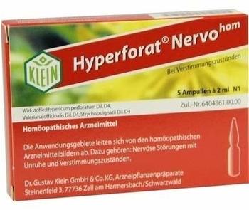 Dr. Gustav Klein Hyperforat Nervohom Injektionslösung (5 x 2 ml)