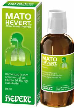Hevert Mato Hevert Erkaeltungstropfen (50 ml)