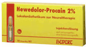 Hevert Hewedolor Procain 2% Ampullen (10 Stk.)
