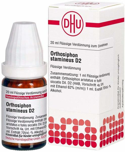 DHU Orthosiphon Stamineus D 2 Dilution (20 ml)