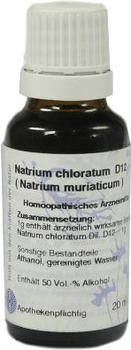 Hanosan Natr Muriat D12 Dilution (20 ml)