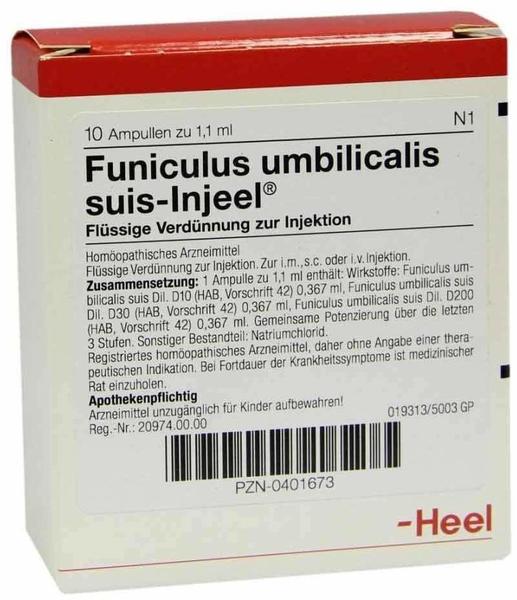 Heel Funiculus Umbilical. Suis Injeele 1,1 ml (10 Stk.)