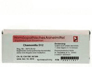 Dr. Reckeweg Chamomilla D 12 Globuli (10 g)