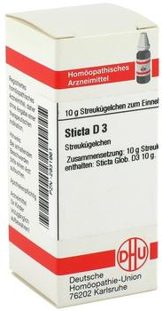 DHU Sticta D 3 Globuli (10 g)