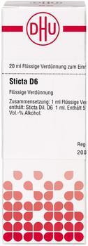 DHU Sticta D 6 Dilution (20 ml)