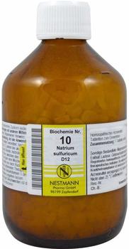 Nestmann Biochemie 10 Natrium Sulfuricum D 12 Tabl. (1000 Stk.)