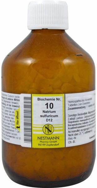 Nestmann Biochemie 10 Natrium Sulfuricum D 12 Tabl. (1000 Stk.)