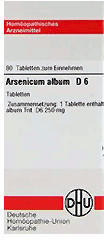 DHU Arsenicum Album D 6 Tabletten (80 Stk.)