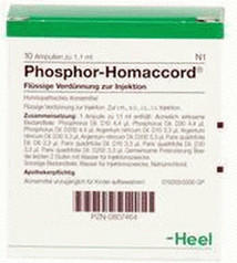 Heel Phosphor Homaccord Ampullen (10 Stk.)