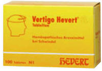 Vertigo Hevert SL Tabletten 40 St