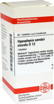 DHU Hypophysis Cerebri Sic D12 Tabletten (80 Stk.)