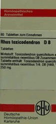 DHU Rhus Tox D 8 Tabletten (80 Stk.)