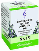 Bombastus Biochemie 15 Kalium Jodatum D 6 Tabletten (80 Stk.)