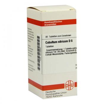 DHU Cobaltum Nitricum D 6 Tabletten (80 Stk.)