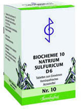 Bombastus Biochemie 10 Natrium Sulfuricum D 6 Tabletten (500 Stk.)