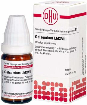DHU Lm Gelsemium XVIII Dilution (10 ml)
