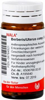 Wala-Heilmittel Berberis/Uterus Comp. Globuli (20 g)