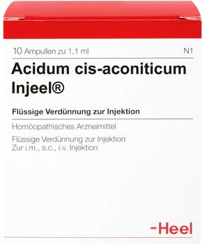 Heel Acidum Cis Aconitum Injeele 1,1 ml (10 Stk.)