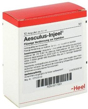 Heel Aesculus Injeele 1,1 ml (10 Stk.)