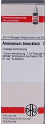 DHU Ammonium Bromatum D 6 Dilution (20 ml)