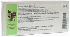 Wala-Heilmittel Iscucin Salicis Stärke E Ampullen (10 x 1 ml)