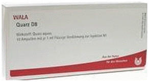 Wala-Heilmittel Quarz D 8 Ampullen (10 x 1 ml)