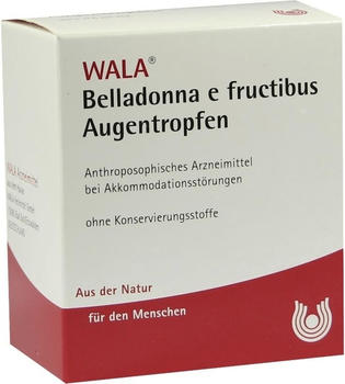 Wala-Heilmittel Belladonna E Fructibus Augentropfen (30 x 0,5 ml)