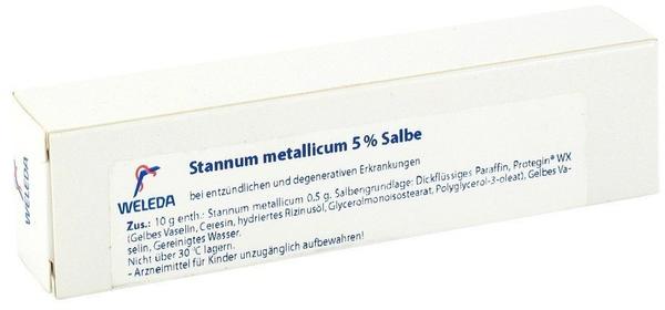 Weleda Stannum Met. Salbe 5% (25 g)
