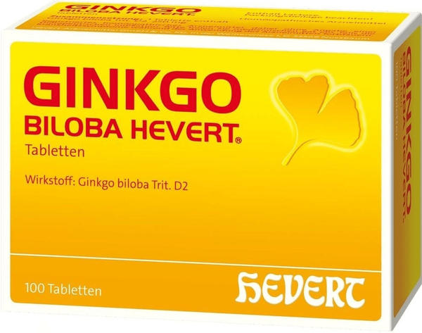 Hevert Ginkgo Biloba Tabletten (100 Stk.)