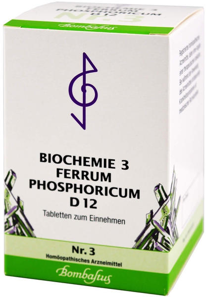Bombastus Biochemie 3 Ferrum Phosphoricum D 12 Tabletten (500 Stk.)