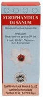 Strophanthus D 4 Sanum Tabletten