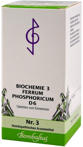 Bombastus Biochemie 3 Ferrum Phosphoricum D 6 Tabletten (200 Stk.)
