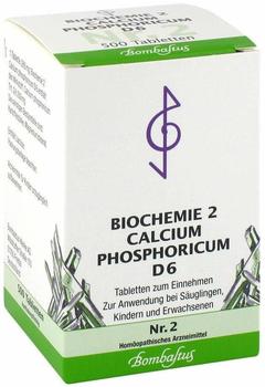 Bombastus Biochemie 2 Calcium Phosporicum D 6 Tabletten (500 Stk.)