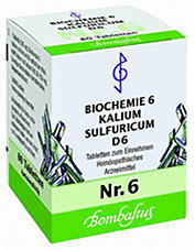 Bombastus Biochemie 6 Kalium Sulfuricum D 6 Tabletten (80 Stk.)