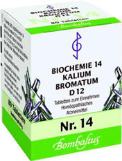 Bombastus Biochemie 14 Kalium Bromatum D 12 Tabletten (80 Stk.)