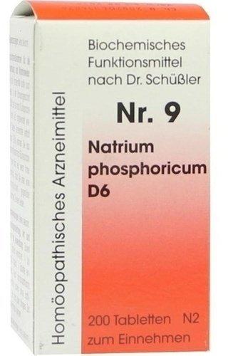 Bombastus Biochemie 9 Natrium Phosphoricum D 6 Tabletten (200 Stk.)