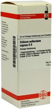 DHU Stibium Sulf. Nigrum D 6 Dilution (50 ml)
