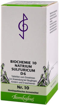 Bombastus Biochemie 10 Natrium Sulfuricum D 6 Tabletten (200 Stk.)
