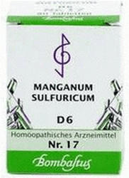 Bombastus Biochemie 17 Manganum Sulfuricum D 6 Tabletten (80 Stk.)