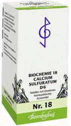 Bombastus Biochemie 18 Calcium Sulfuratum D 6 Tabletten (200 Stk.)