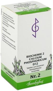 Bombastus Biochemie 2 Calcium Phosphoricum D 12 Tabletten (200 Stk.)