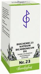 Bombastus Biochemie 23 Natrium Bicarbonicum D 6 Tabletten (200 Stk.)