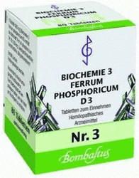 Bombastus Biochemie 3 Ferrum Phosphoricum D 3 Tabletten (80 Stk.)