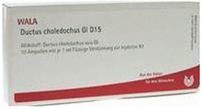 Wala-Heilmittel Ductus Choledochus gl D 15 Ampullen (10 x 1 ml)